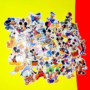 50pc brand new waterproof Disney Mickey Mouse stickers